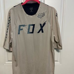 Fox mesh jersey, medium, navy and beige
